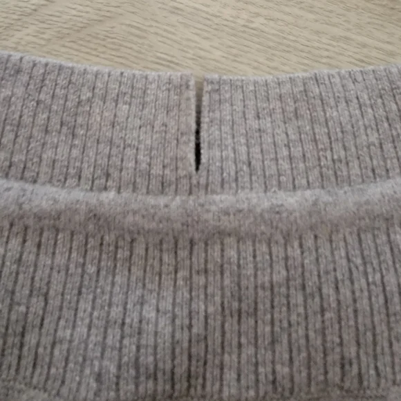 Le ORE Palermo Cashmere Wide Leg Pant Grey sz Small - Picture 6 of 7